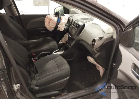 2016 Chevrolet Sonic Lt Auto из США, поврежденный, VIN 1G1JC5SB7G4158435